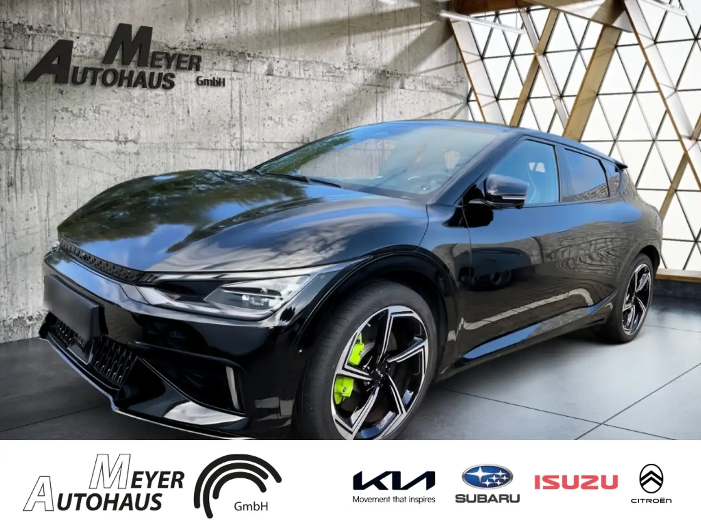 Kia EV6 GT AWD 77.4kWh+585PS+Ambientebeleuchtung+HUD+Sitzh Schwarz - 2