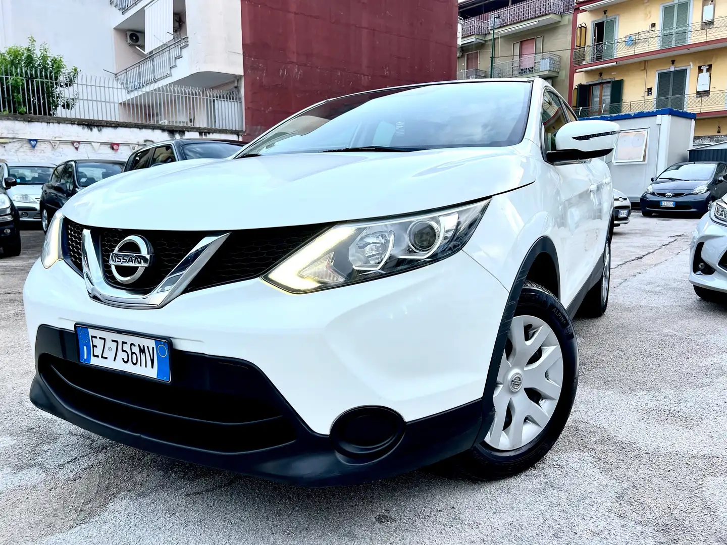 Nissan Qashqai Qashqai II 2014 1.5 dci Tekna 110cv Bianco - 1