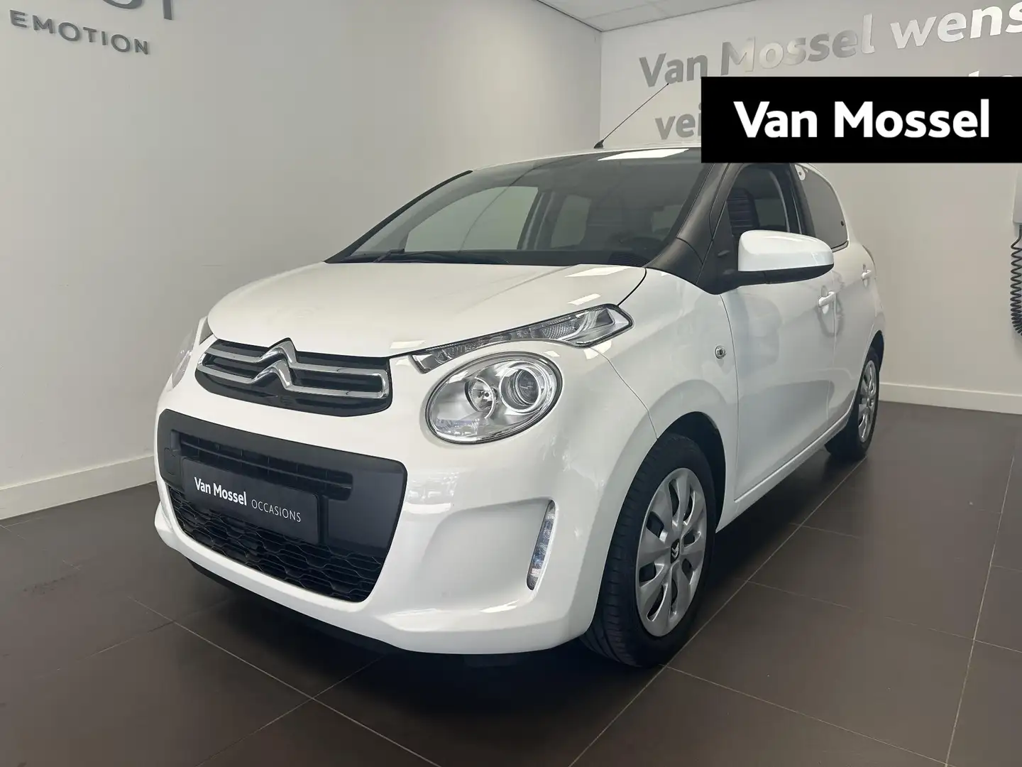 Citroen C1 1.0 VTi Feel | Airco | Elektrische ramen | Zuinig! Wit - 1