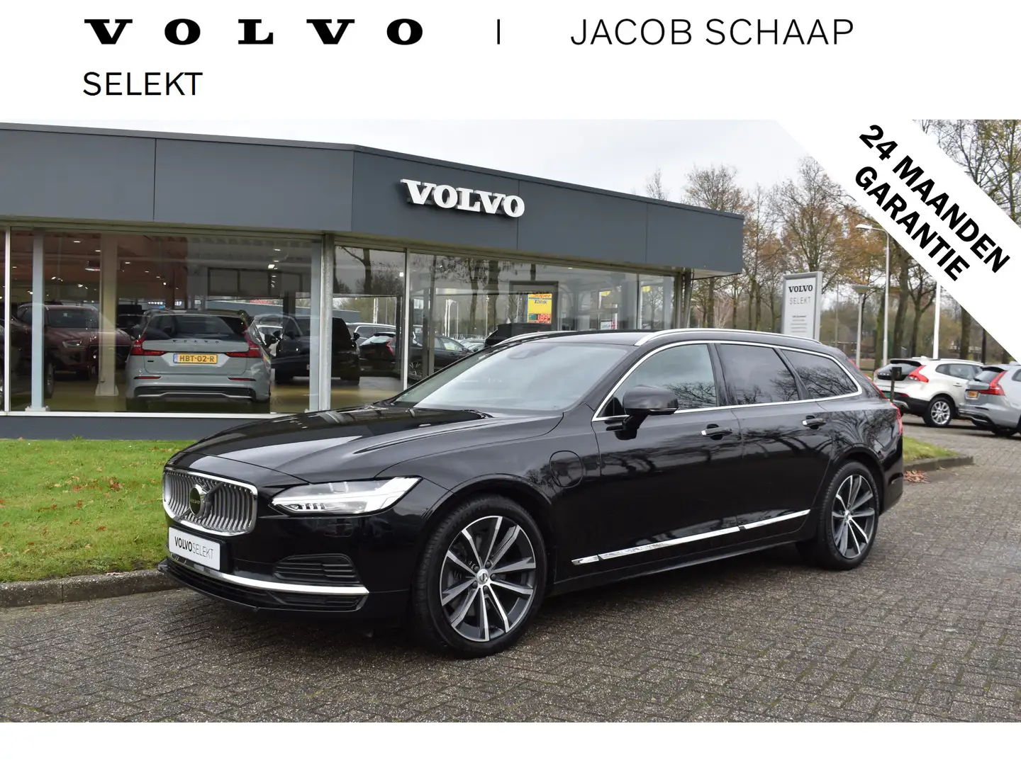 Volvo V90 T8 AWD 390PK Plug-in Hybrid Inscription | H&K | AC Negro - 1