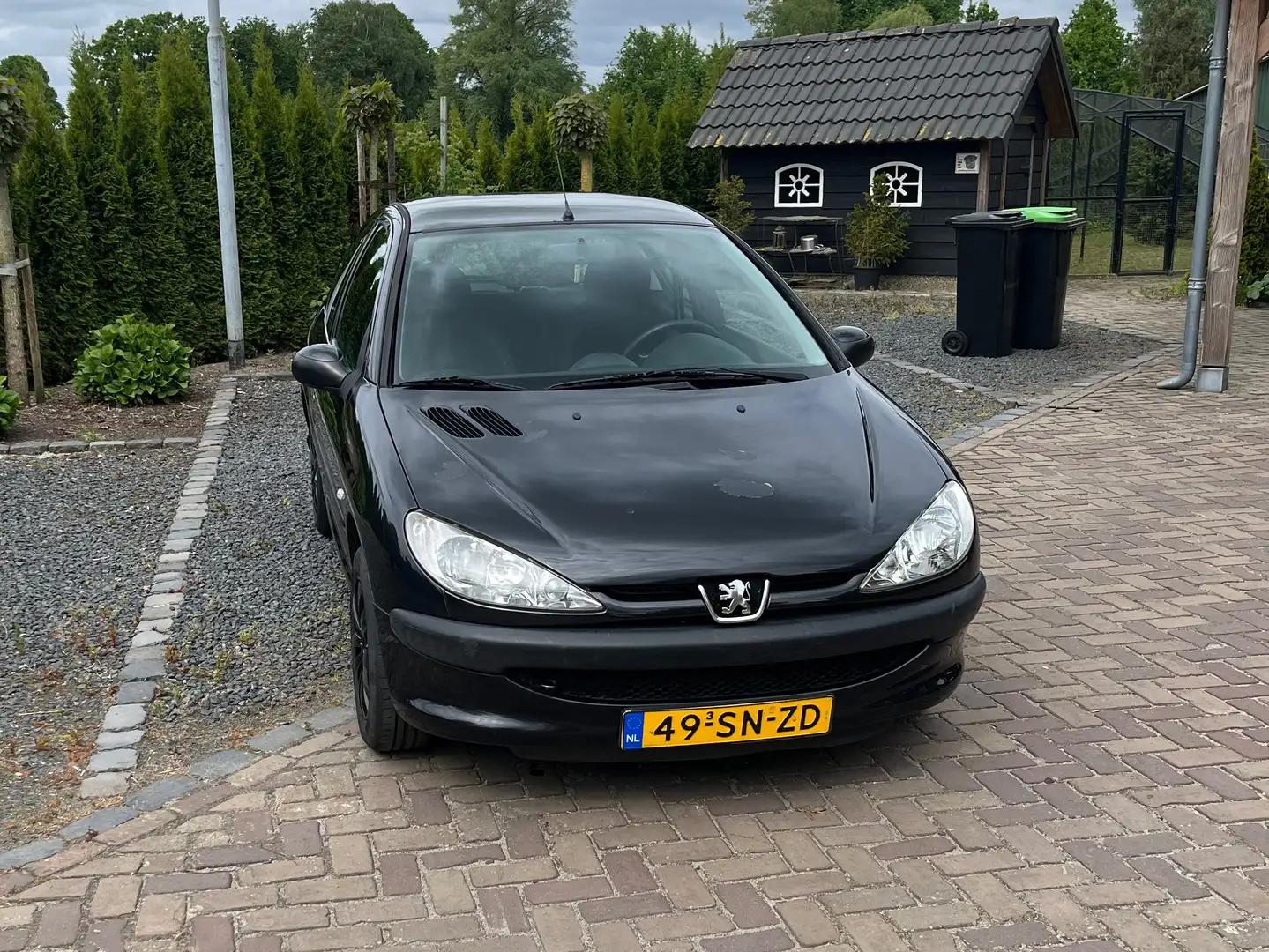Peugeot 206 1.4 One-line Zwart - 2