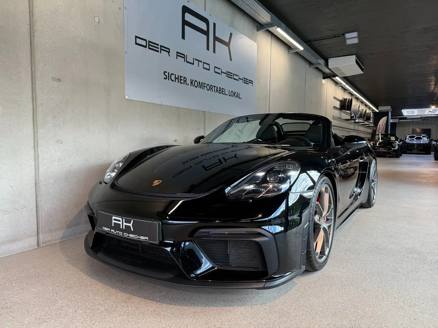 Porsche 718 Spyder Noir - 1