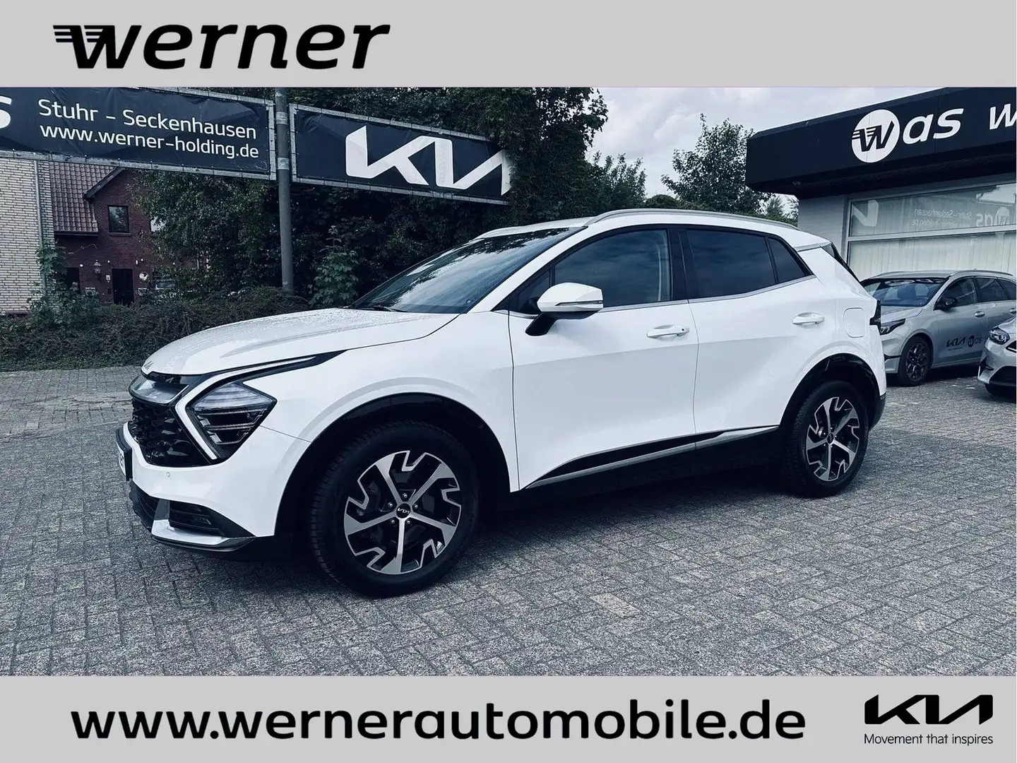 Kia Sportage 1.6 T 48V Spirit DCT NAV KLIMA Wit - 1