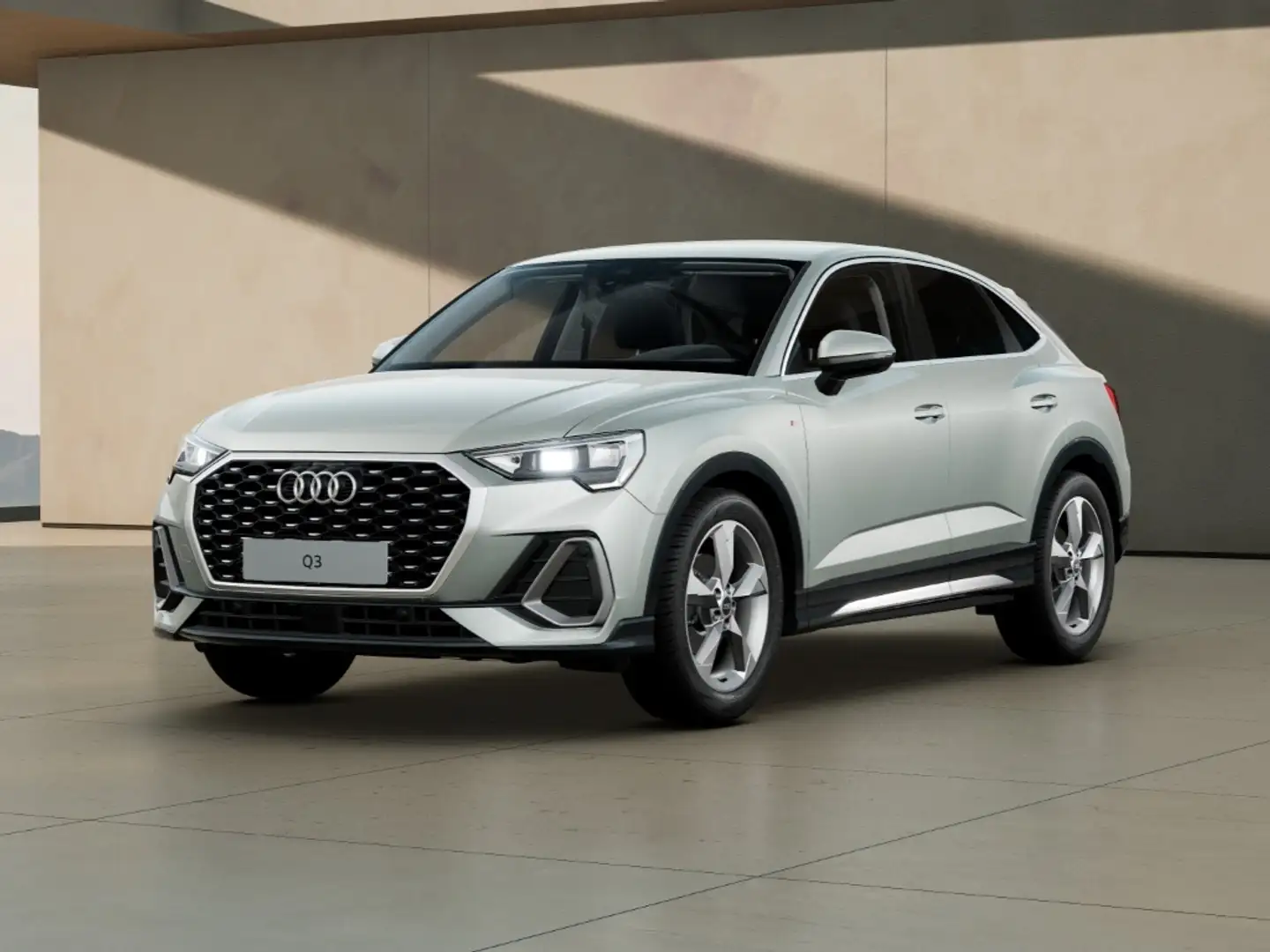 Audi Q3 Sportback 35 TFSI S line AHK ACC Sportsitze Plateado - 2