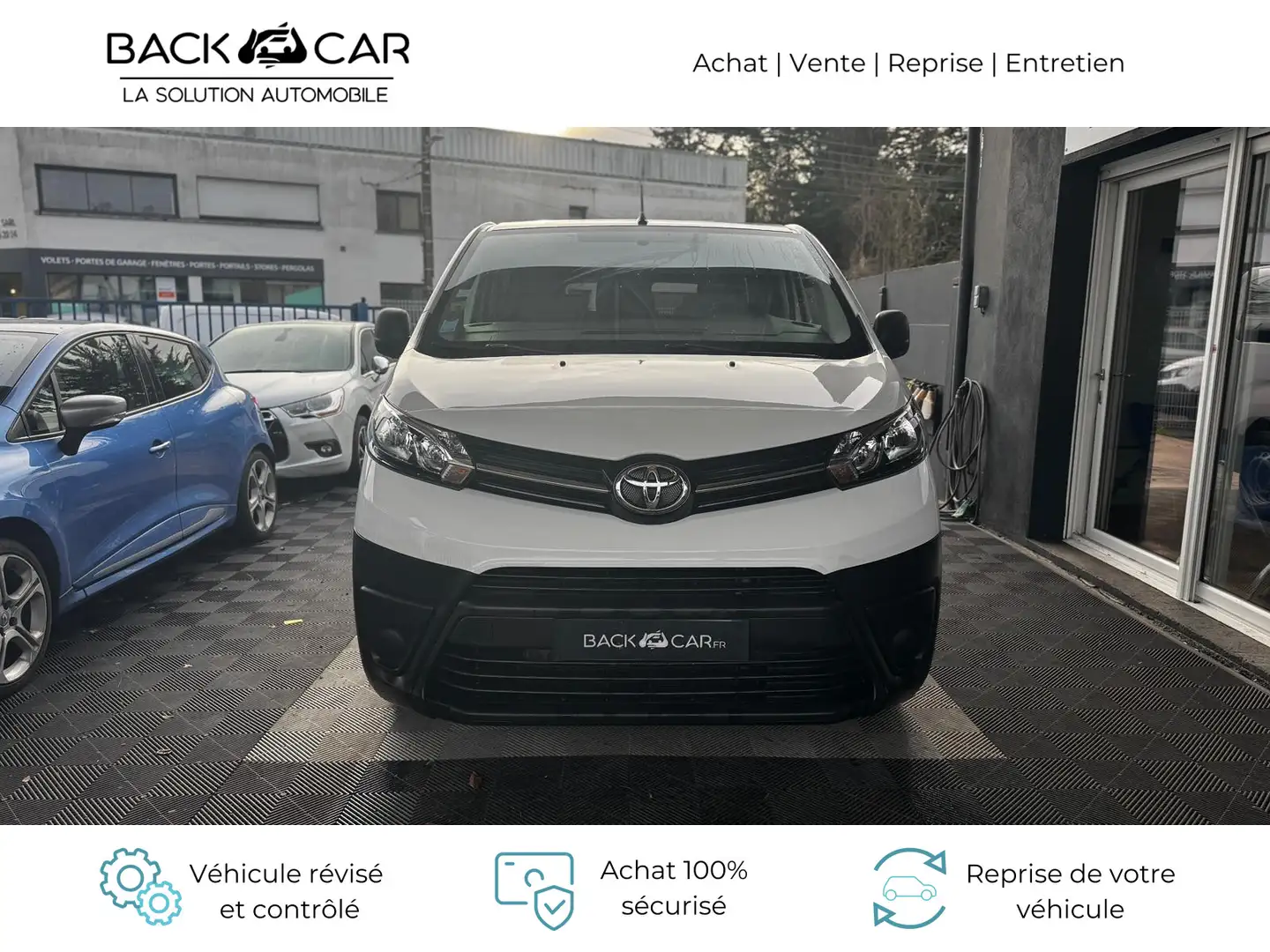 Toyota Proace Long 1.5L 120 D-4D BVM6 Dynamic - TVA RECUPERABLE Blanc - 2