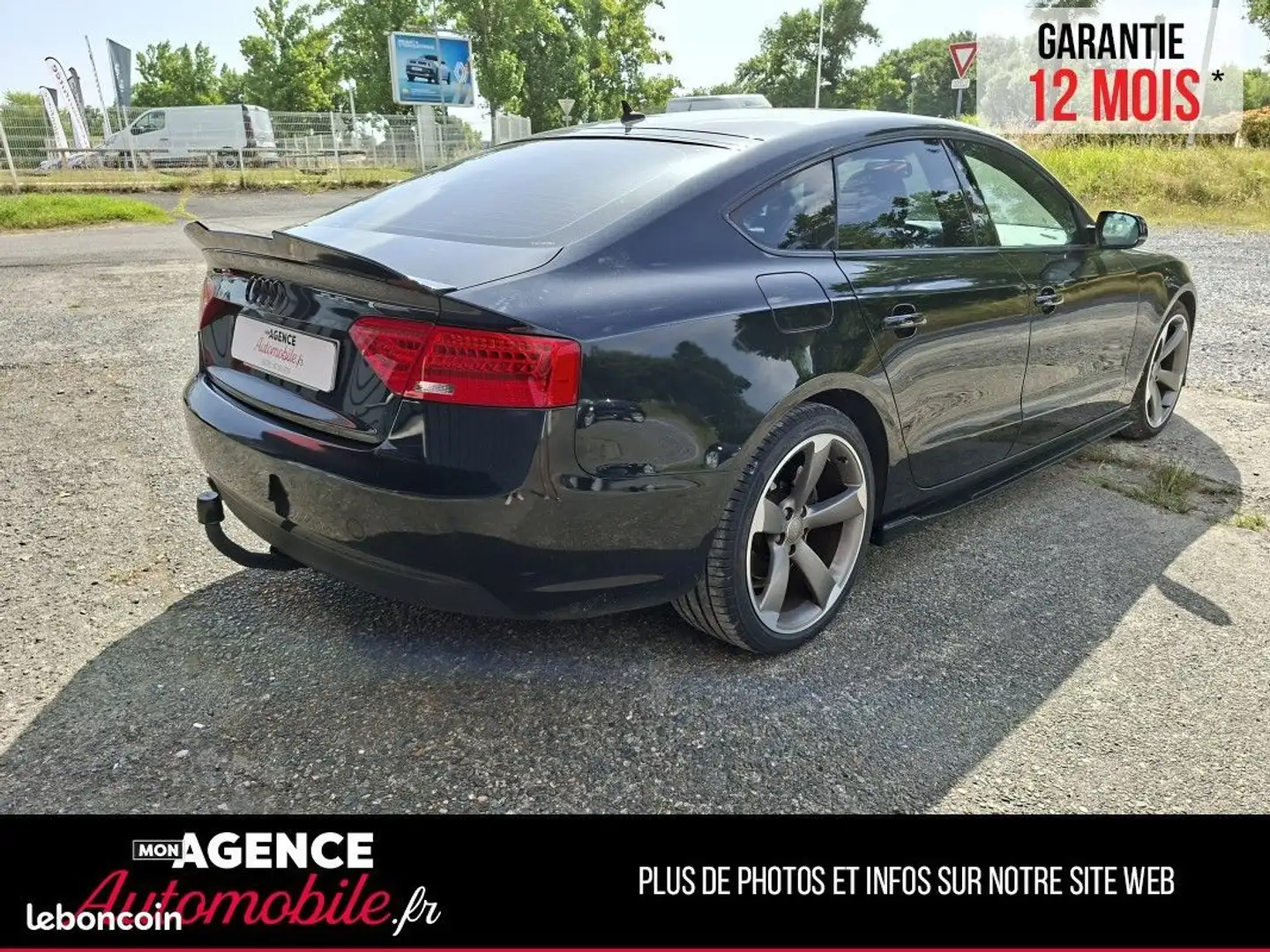 Audi A5 2L TDI 190 CV S-TRONIC QUATTRO AVUS Noir - 2