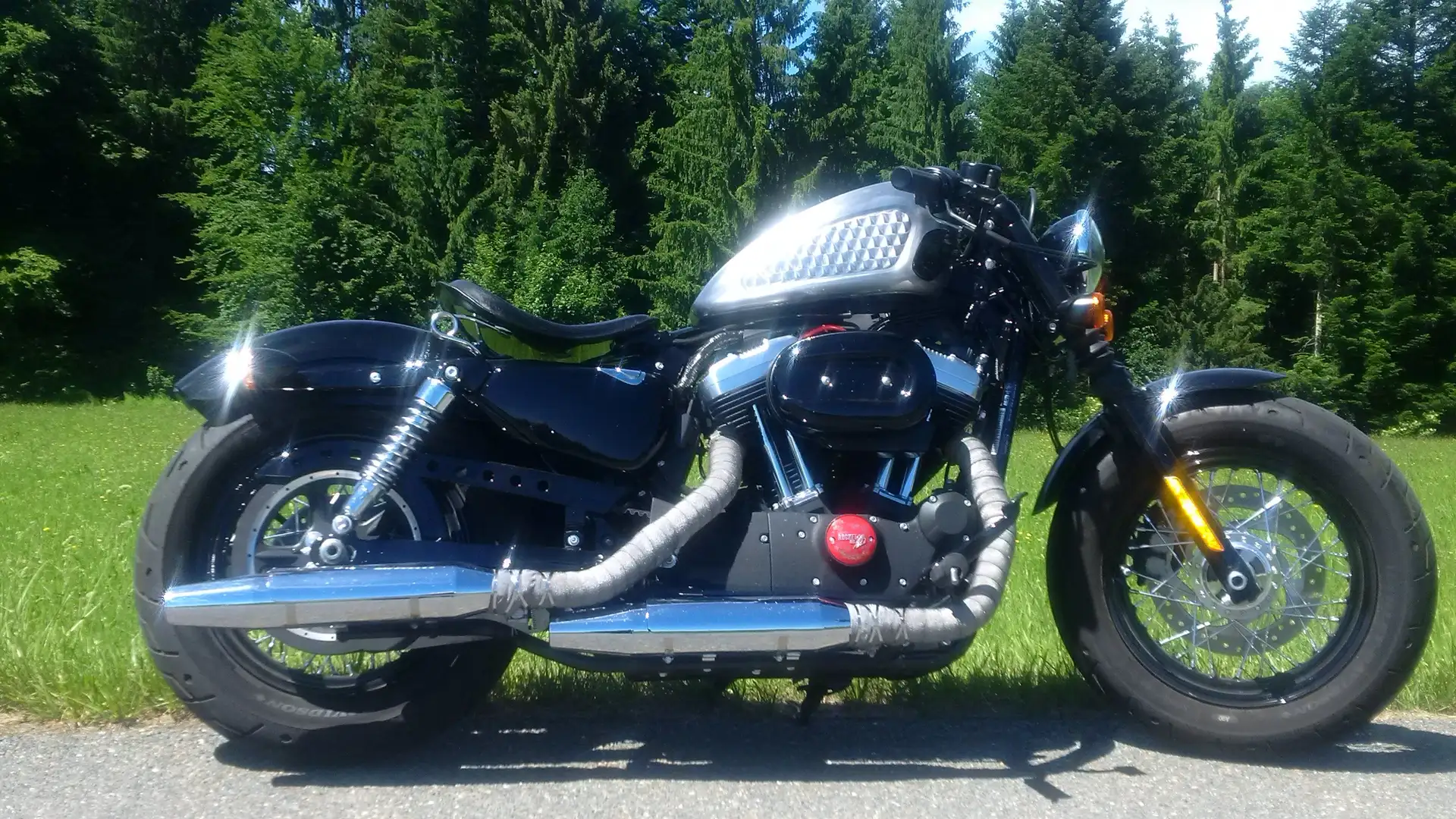 Harley-Davidson Sportster 48 Gümüş rengi - 1