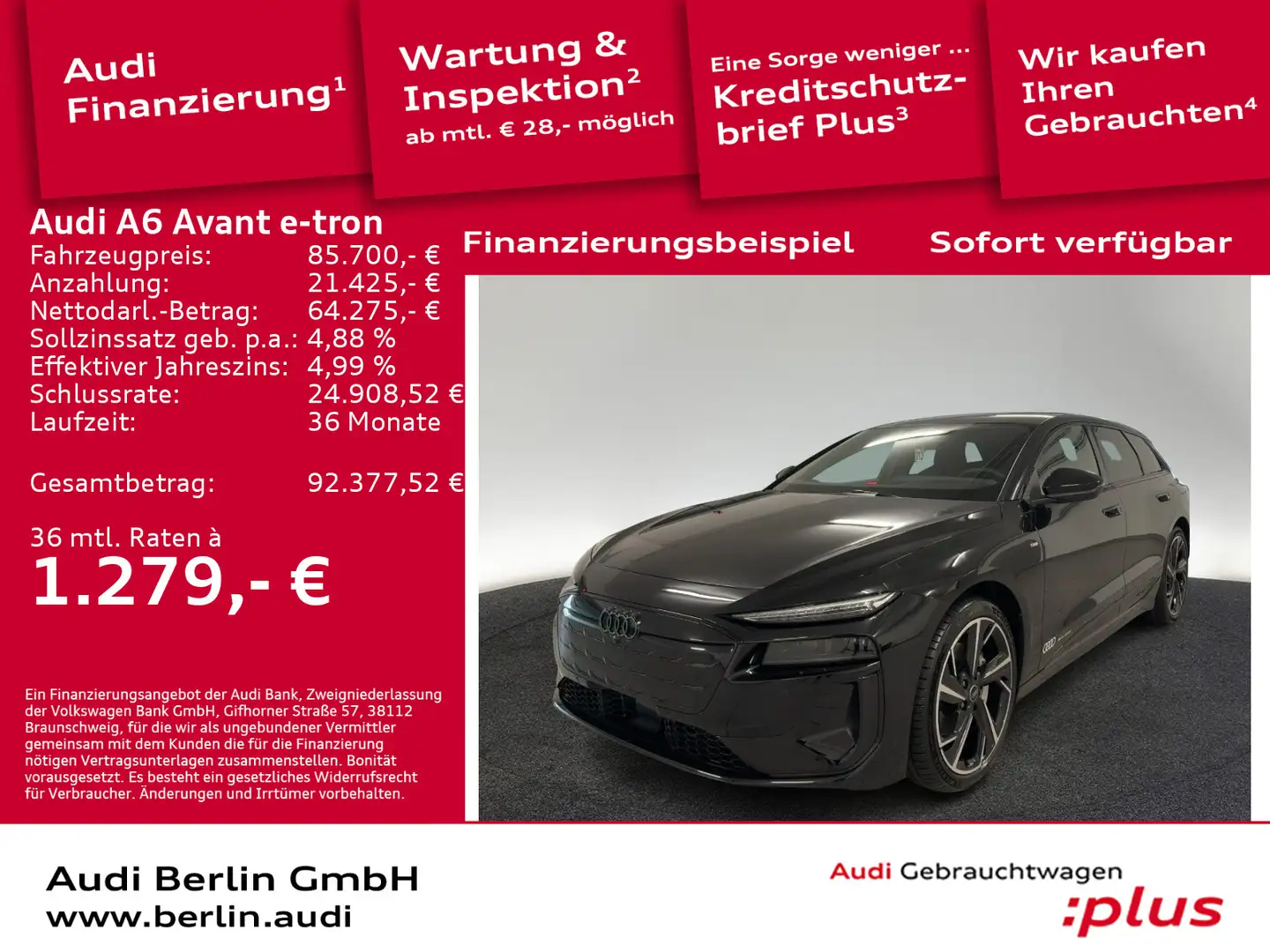 Audi performance Schwarz - 1