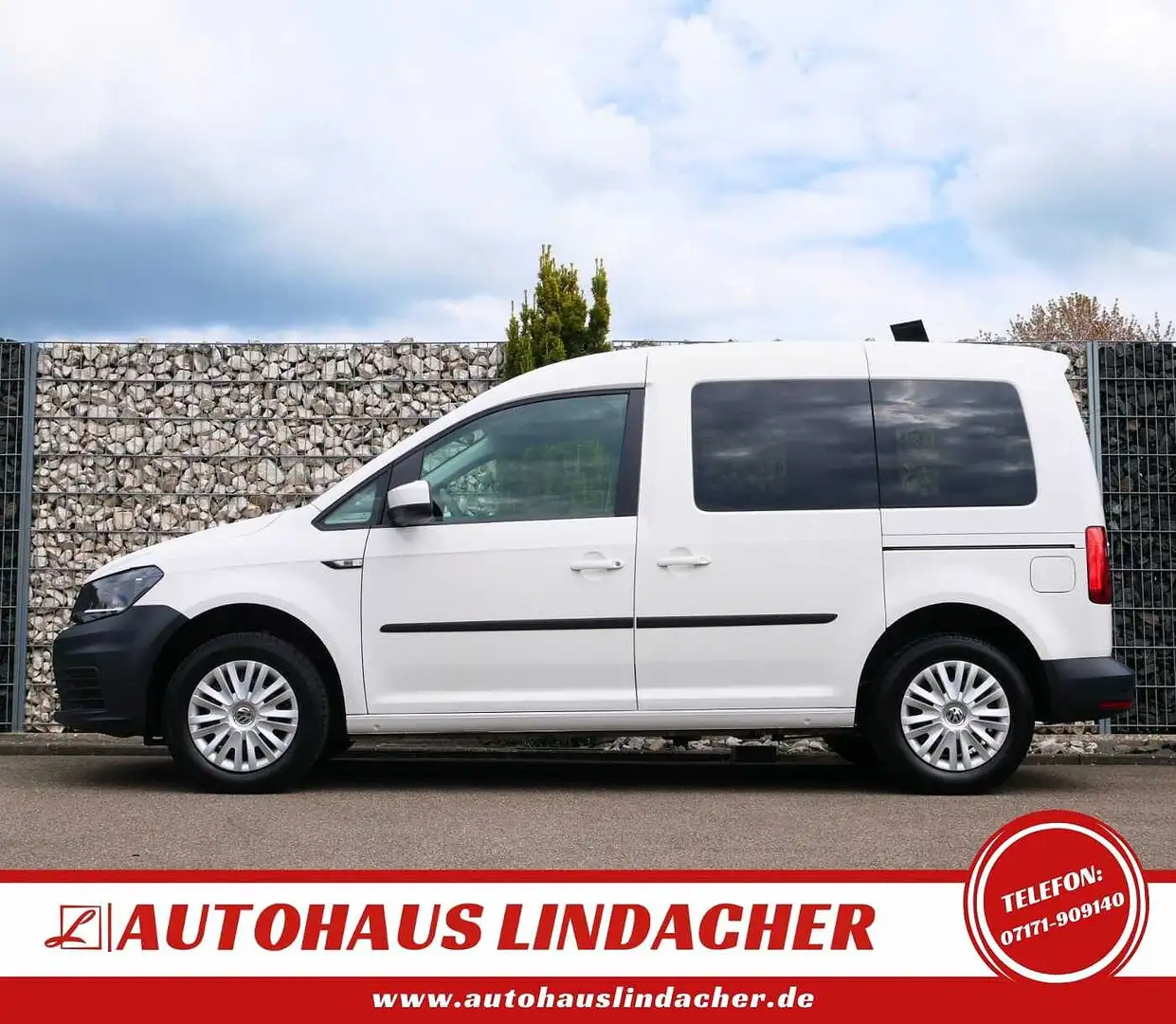 Volkswagen Caddy 2.0 TDI BMT Trendline | 7xSitze Blanc - 2