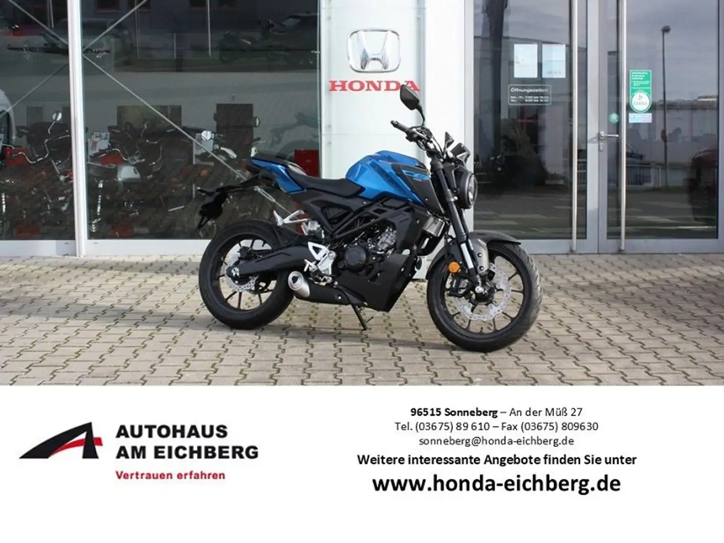 Honda CB 125 R Albastru - 1