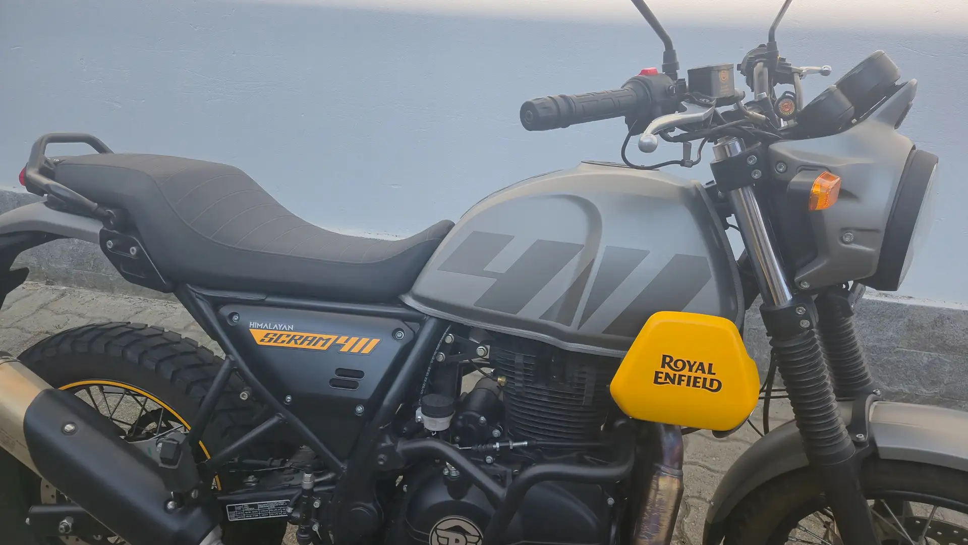 Royal Enfield Scram 411 EURO 5 ABS Grigio - 1