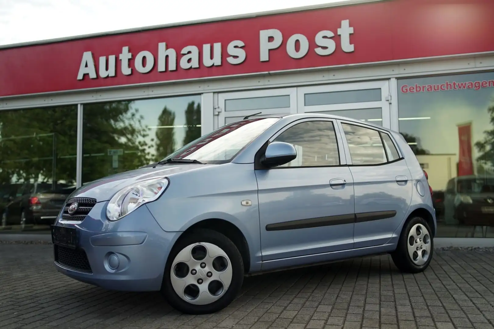Kia Picanto 1.1 AHK Klima Allwetter Service Neu Синій - 1