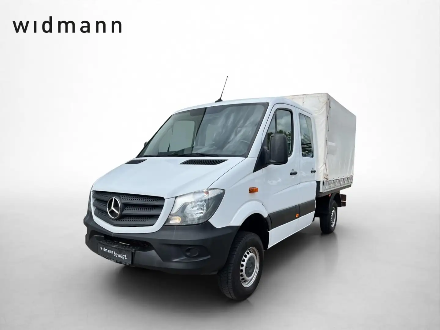 Mercedes-Benz Sprinter 316 CDI Doka 4x4 Pri/Pla Klima Standh. AH Blanc - 1