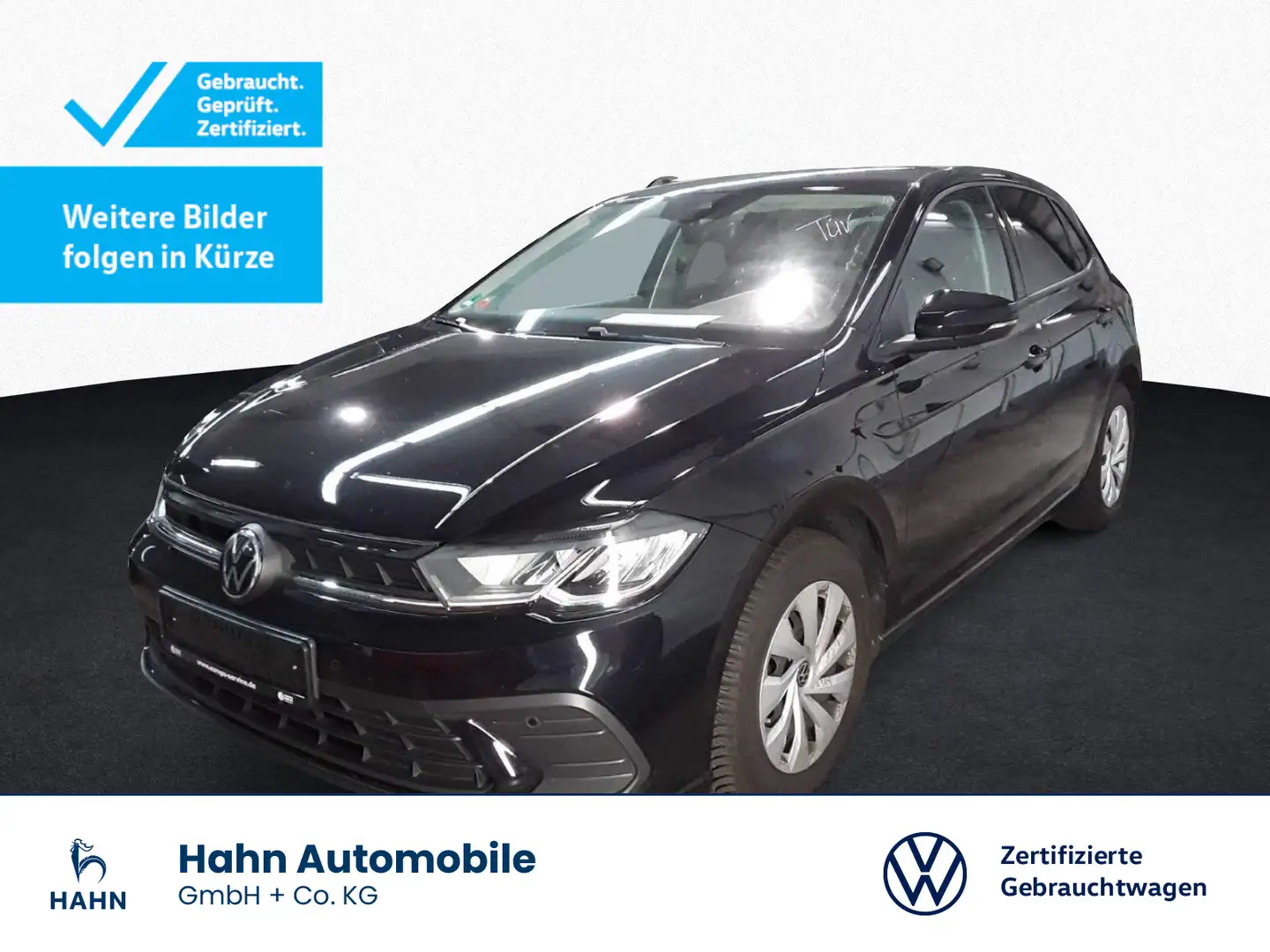 Volkswagen Polo 1.0TSI Life ACC App-Conn. LED Navi PDC SHZ Schwarz - 1