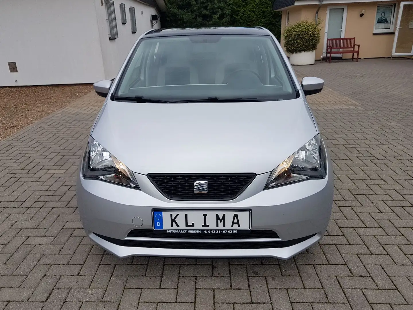 SEAT Mii Style Salsa  KLIMA  PANO/SSD  ALU  PDC  5 t Zilver - 2