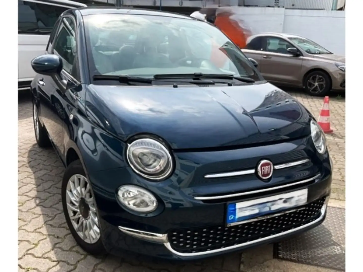 Fiat 500 DolceVita 1.0 Mild Hybrid EU6d elektron. Einparkhi Blau - 2