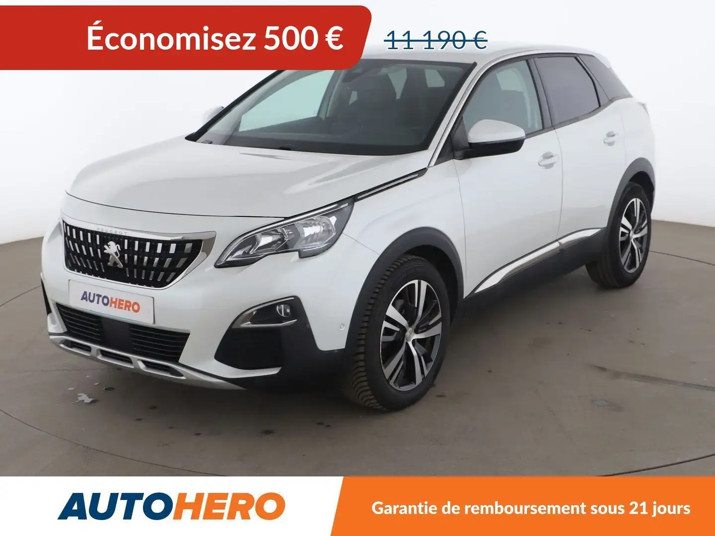 Peugeot 3008 1.2 PureTech Allure Blanco - 1