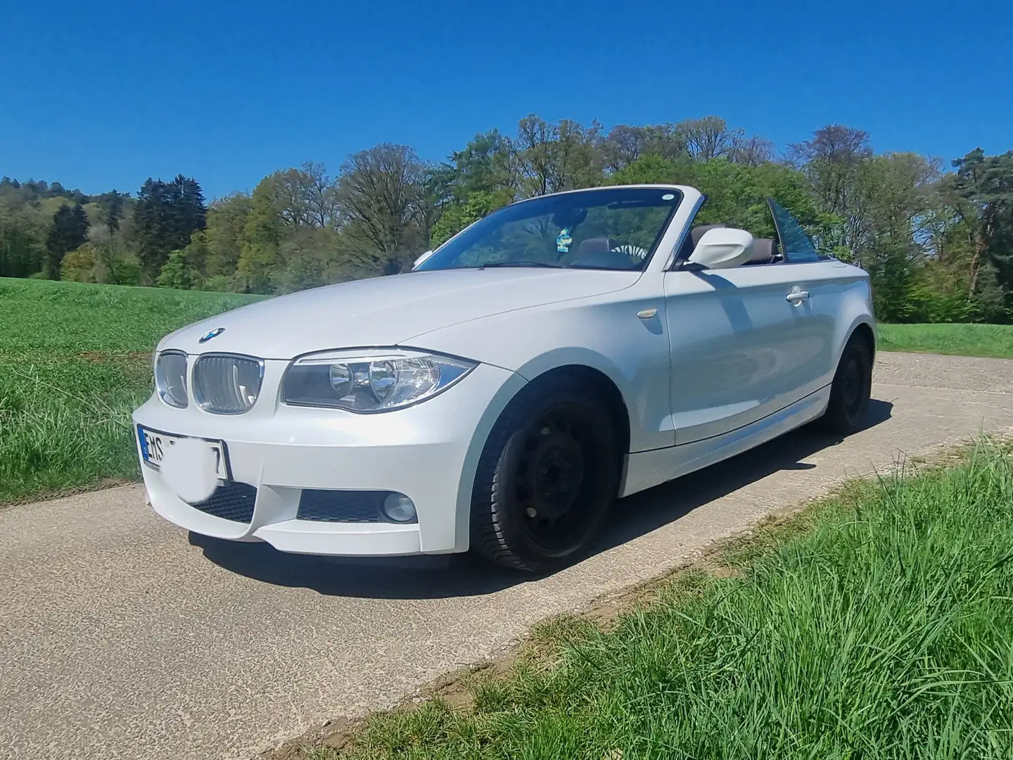 BMW 118 118i Cabrio Limited Edition mit M Sportpaket Blanc - 1