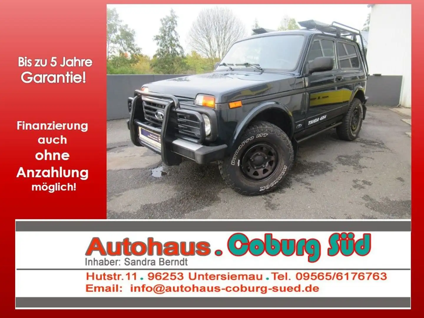 Lada Niva TAIGA 4x4  AHK RADIO BÜGEL DOTZ DACHTRÄGER Vert - 1