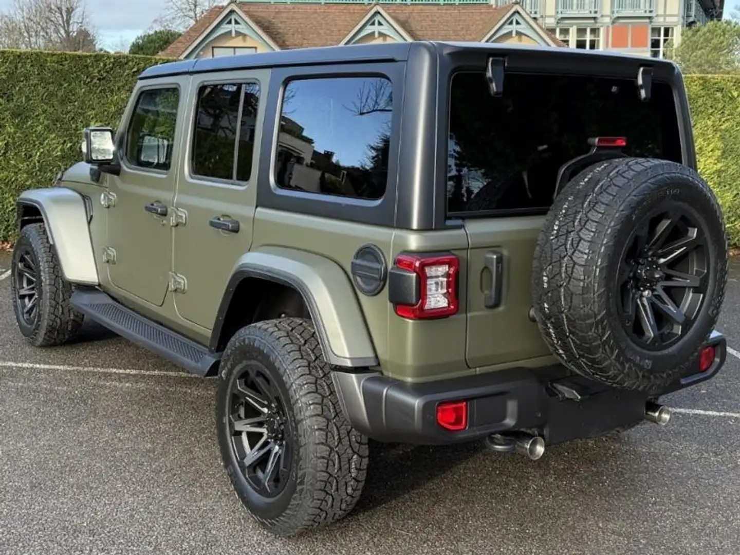 Jeep Wrangler 2.0 T 380ch 4xe Overland Command-Trac MY23 Vert - 2