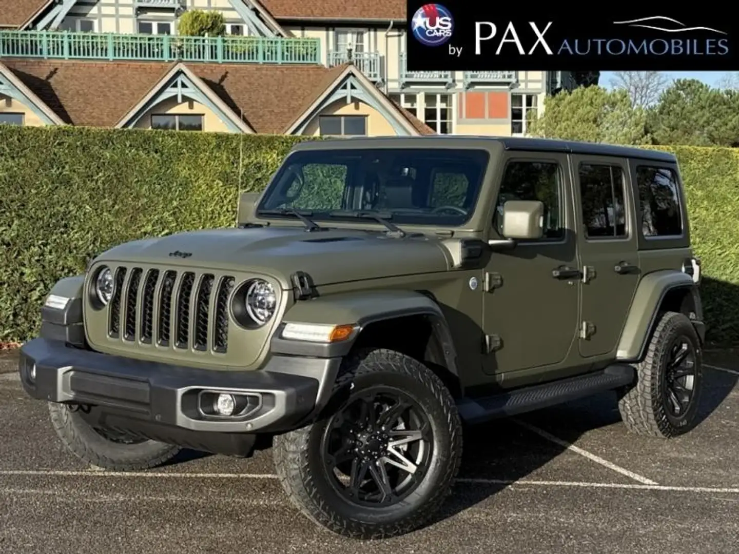 Jeep Wrangler 2.0 T 380ch 4xe Overland Command-Trac MY23 Vert - 1