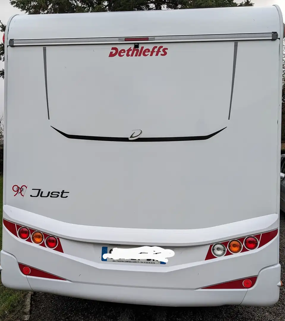 Caravans-Wohnm Dethleffs FIAT Camping car T7052dbl mobilhome 2023 motorhome Wit - 2