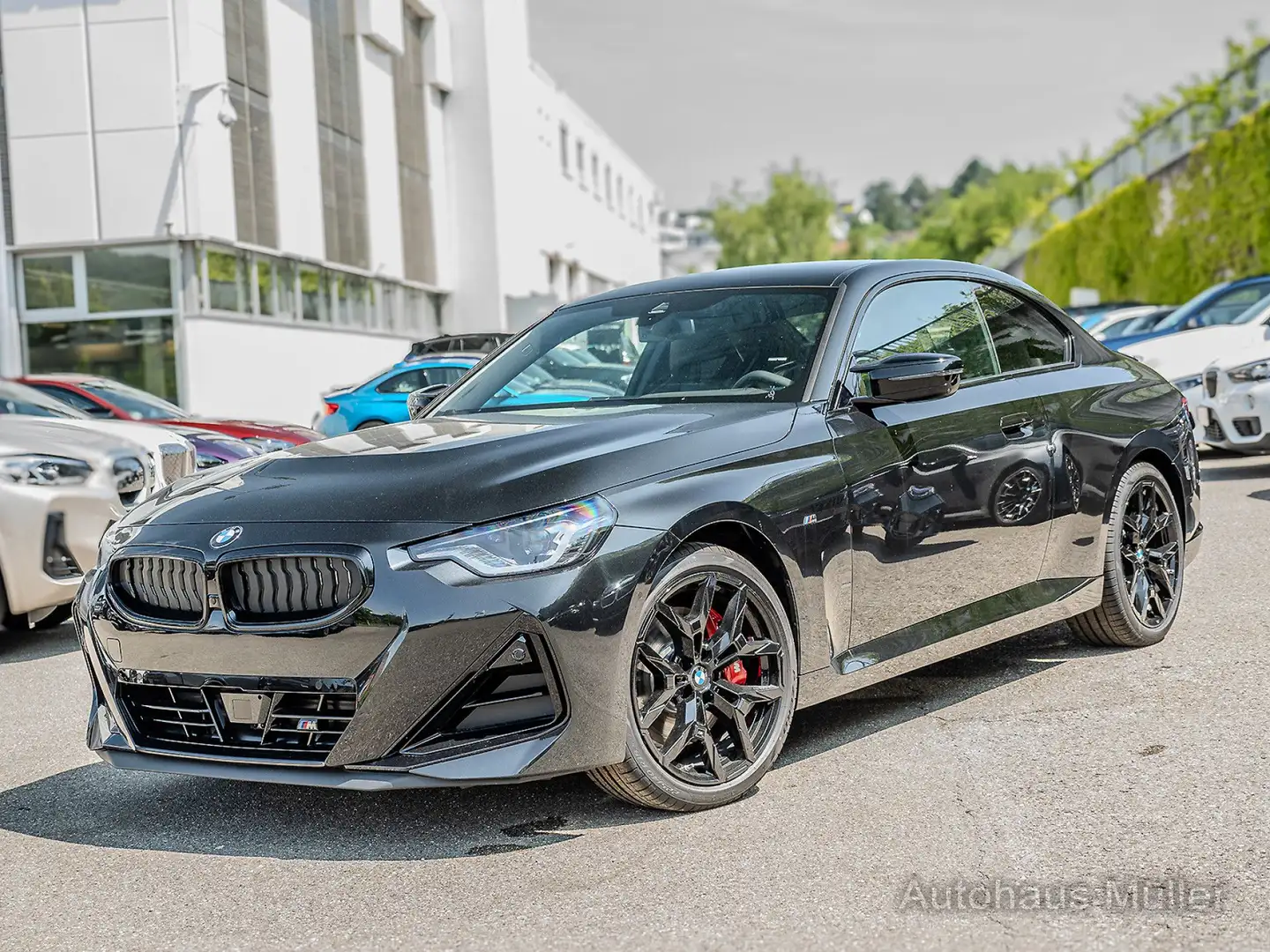 BMW 240 Mi xDrive Coupe ACC H/K HUD M Sportsitz Navi Černá - 2