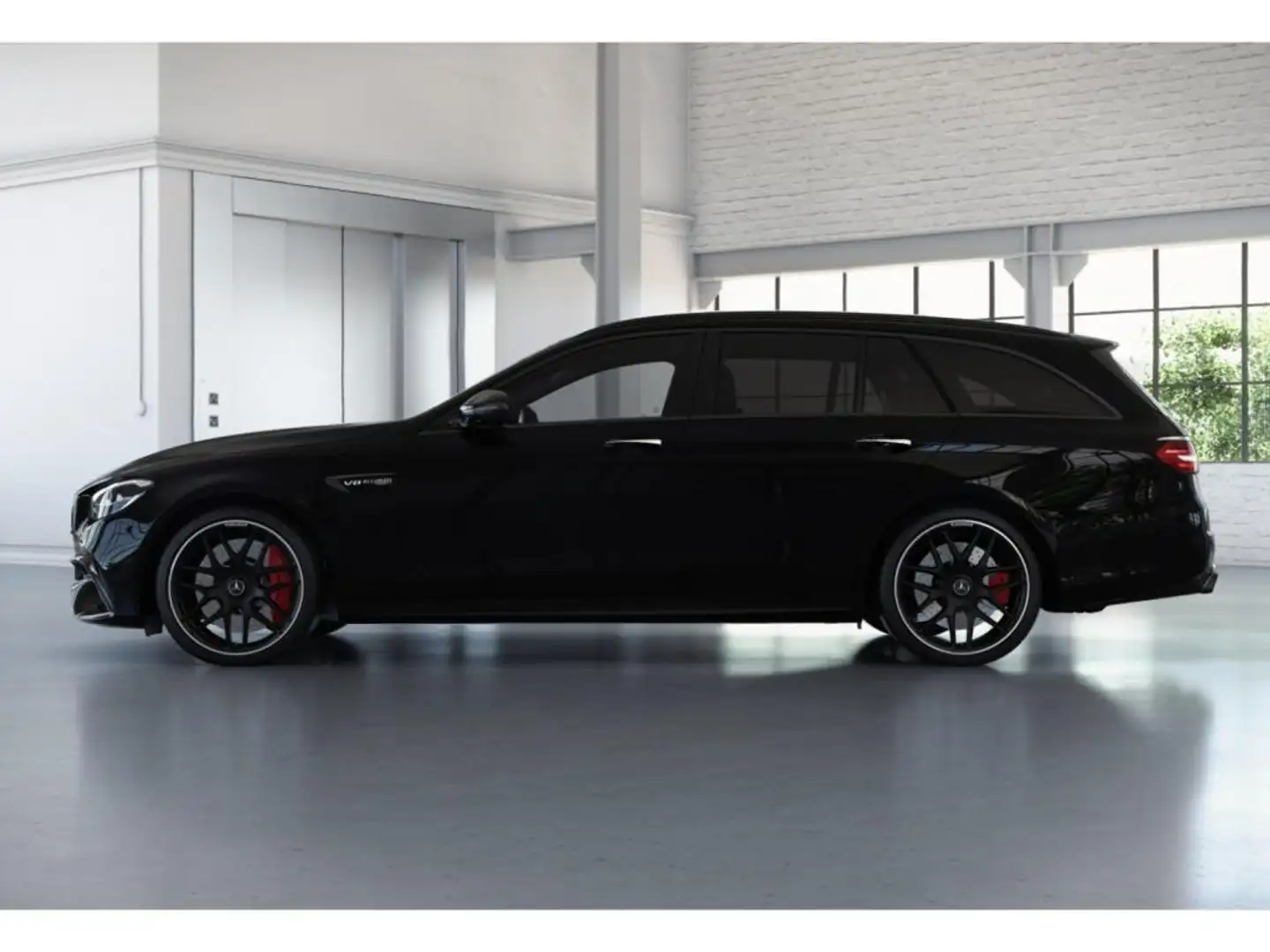 Mercedes-Benz E 63 AMG S 4+ T Night+360°+MBUX+Pano+AHK+HUD+LED Schwarz - 2