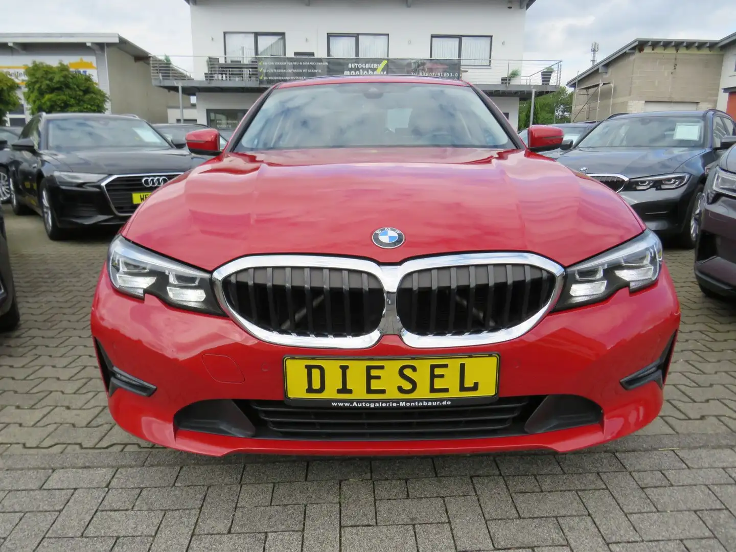 BMW 320 dA Advantage *LED *SD *NAVI Rot - 2