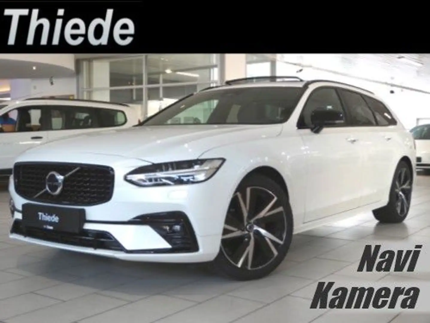 Volvo V90 Kombi B4 PLUS DARK NAVI/LED/KAMERA/PANO./H&K Weiß - 1