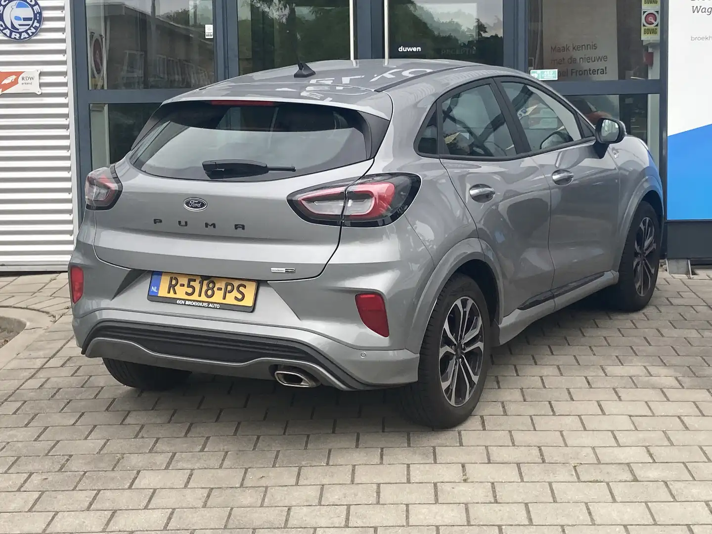 Ford Puma 1.0 EcoBoost Hybrid Airco | Camera | Adapt-cruise Grijs - 2