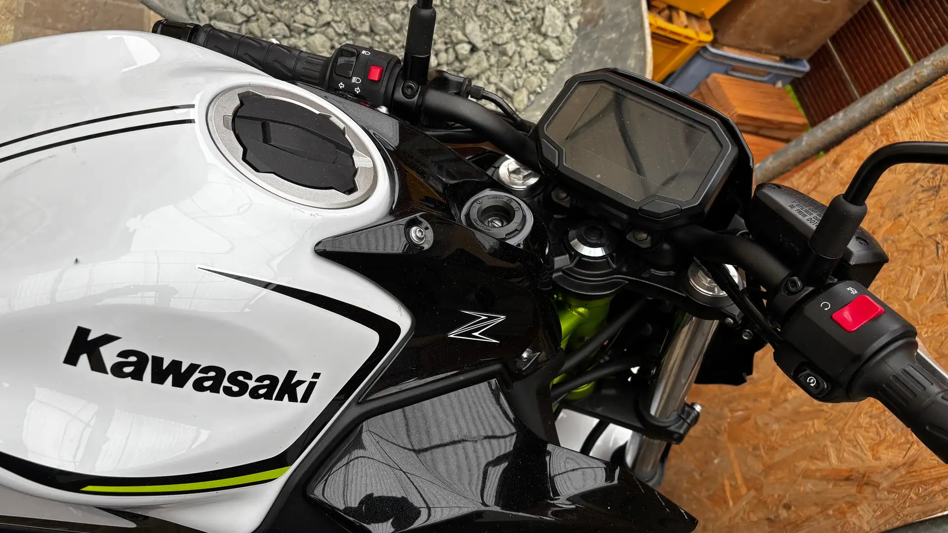 Kawasaki Z 650 ER650KLFA Білий - 1