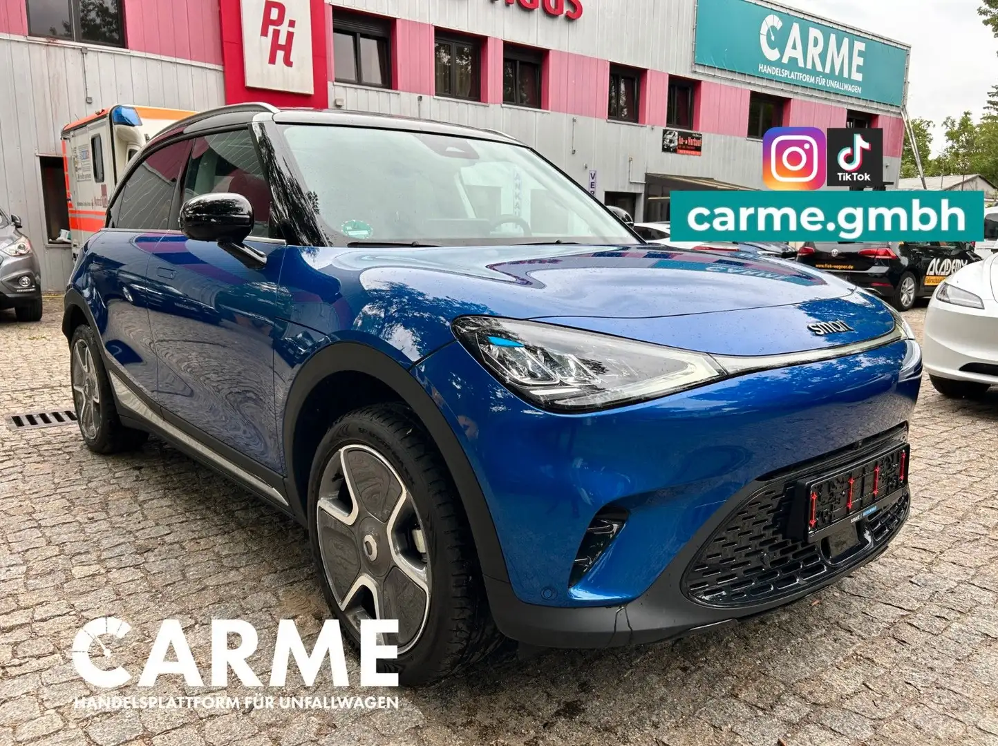 smart #1 200kW Pro Blau - 1