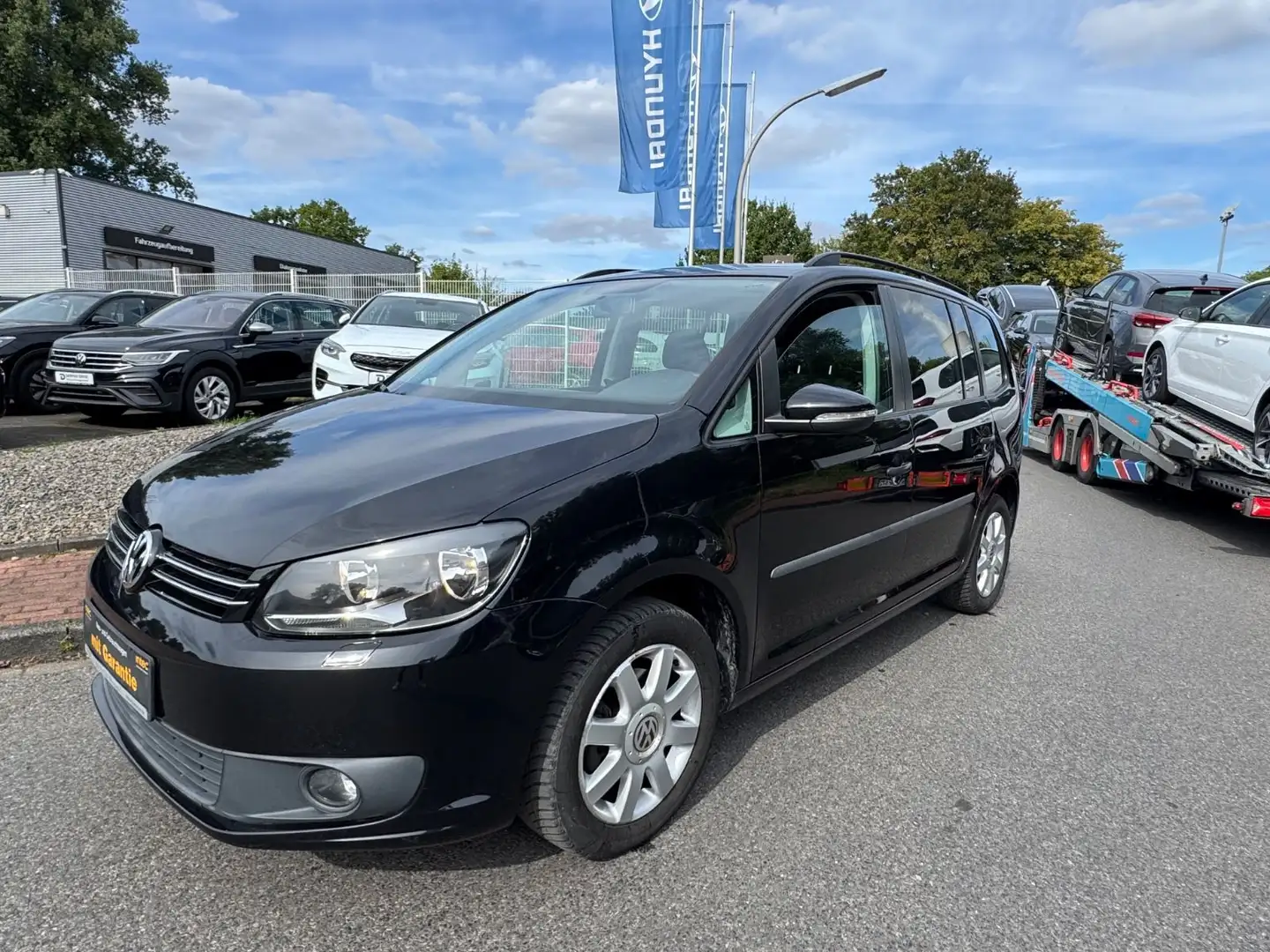 Volkswagen Touran COMFORT/2.HD/KLIMAAUT/NAVI/ALU/SHZ/PDC/SERV.-NEU Schwarz - 1