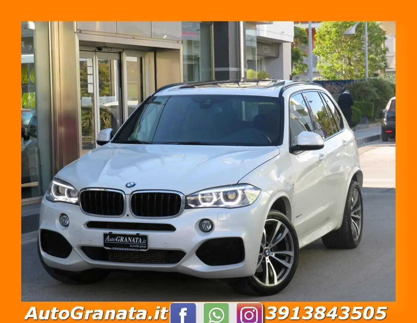 BMW X5 2.0 xDrive 25d Msport SUPER ACCESSORIATA Weiß - 1