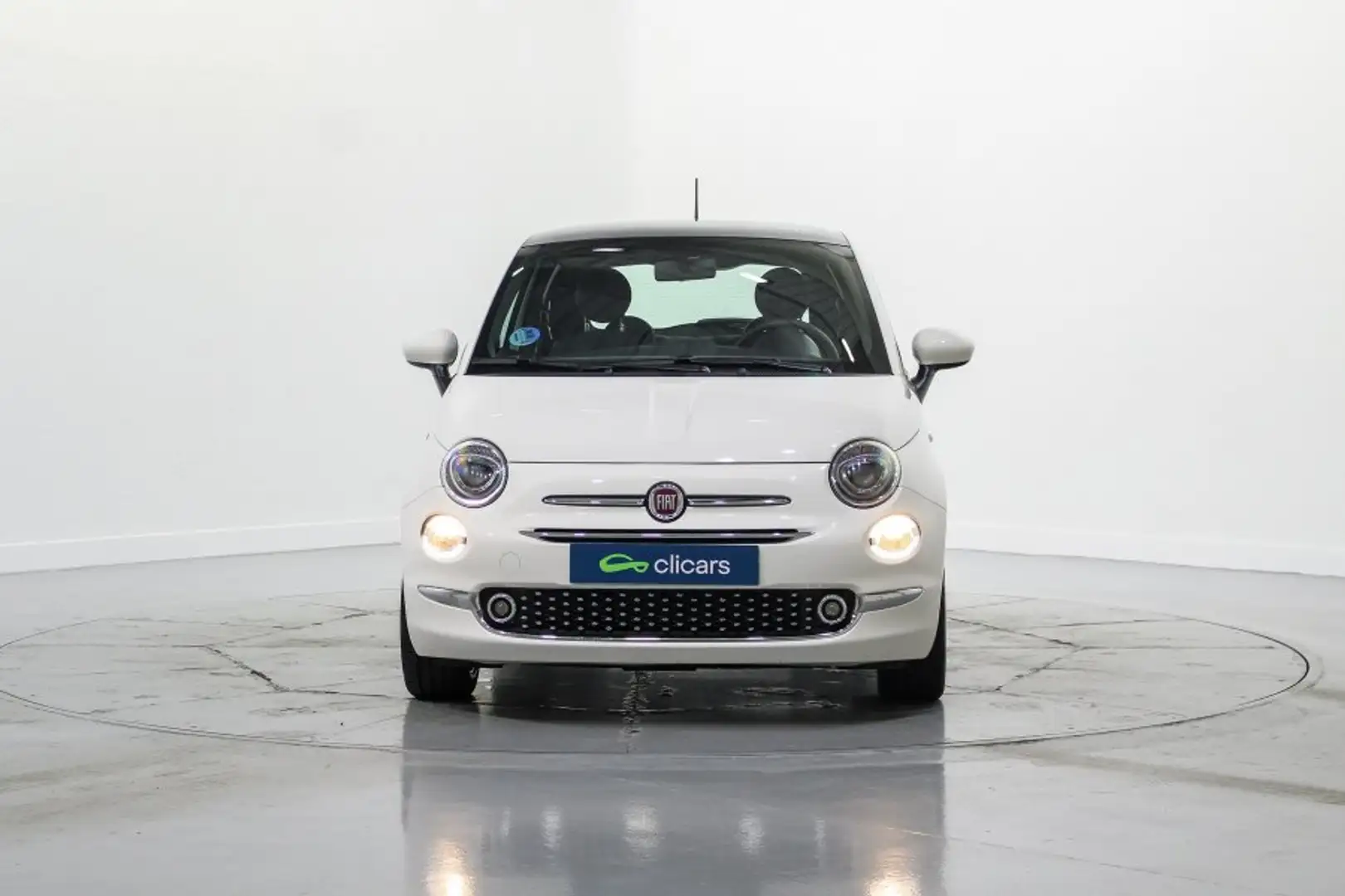 Fiat 500 1.0 Hybrid Monotrim 52kW Blanc - 2