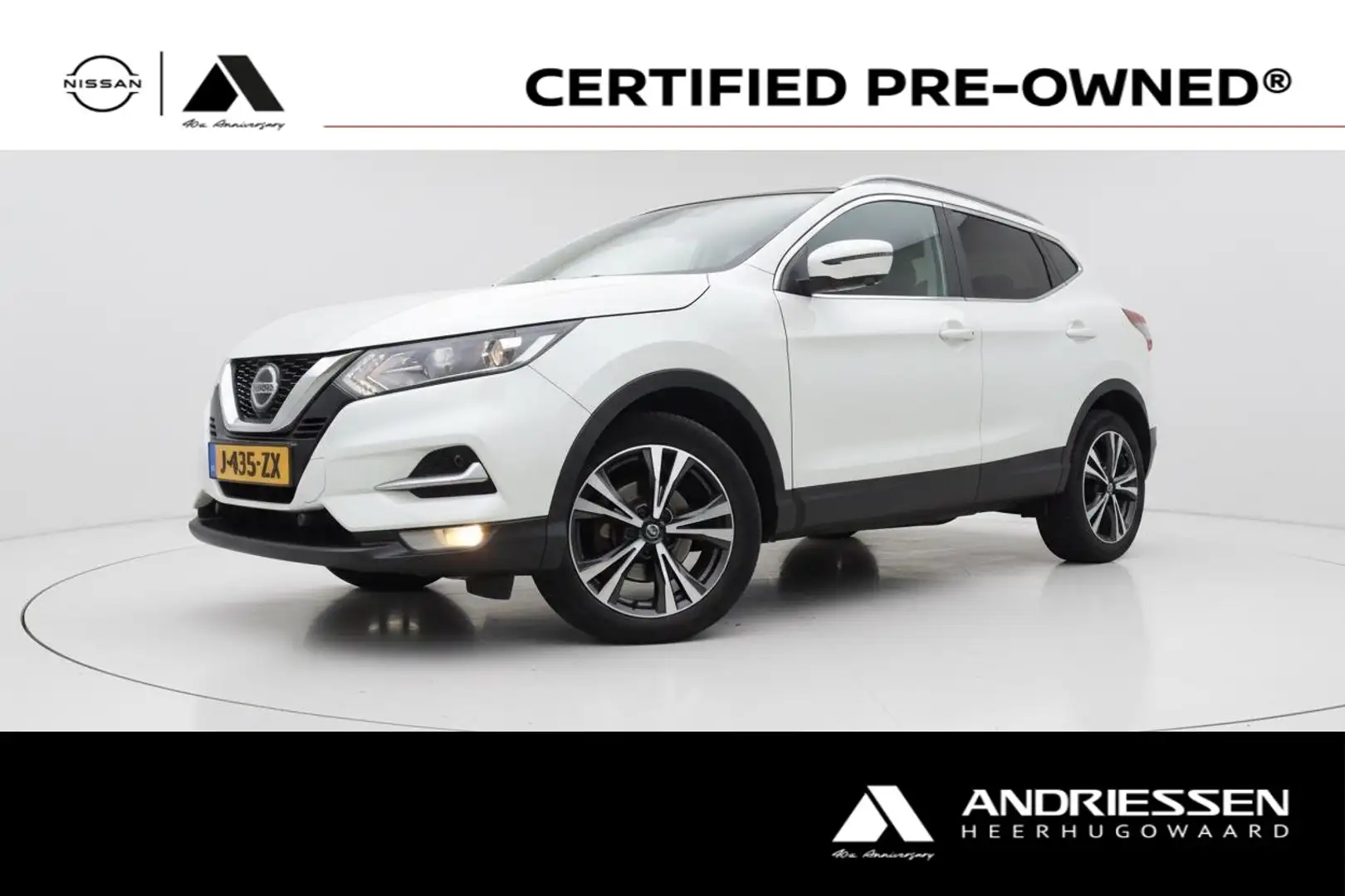 Nissan Qashqai 1.3 DIG-T N-Connecta Weiß - 1