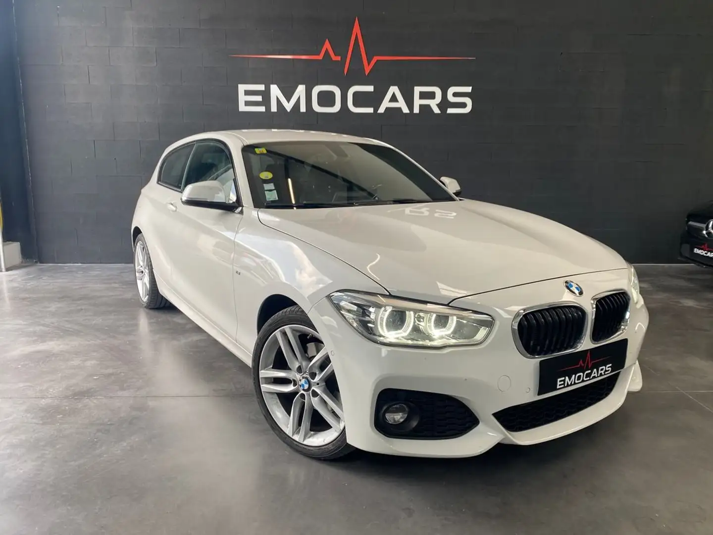 BMW 120 120d F20 LCi M sport Xdrive Blanc - 1