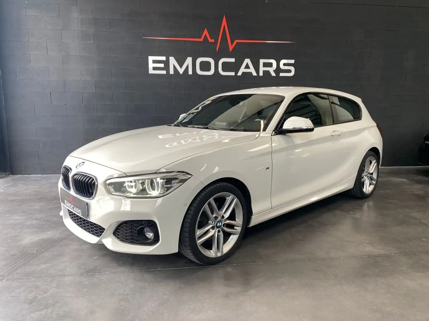 BMW 120 120d F20 LCi M sport Xdrive Blanc - 2