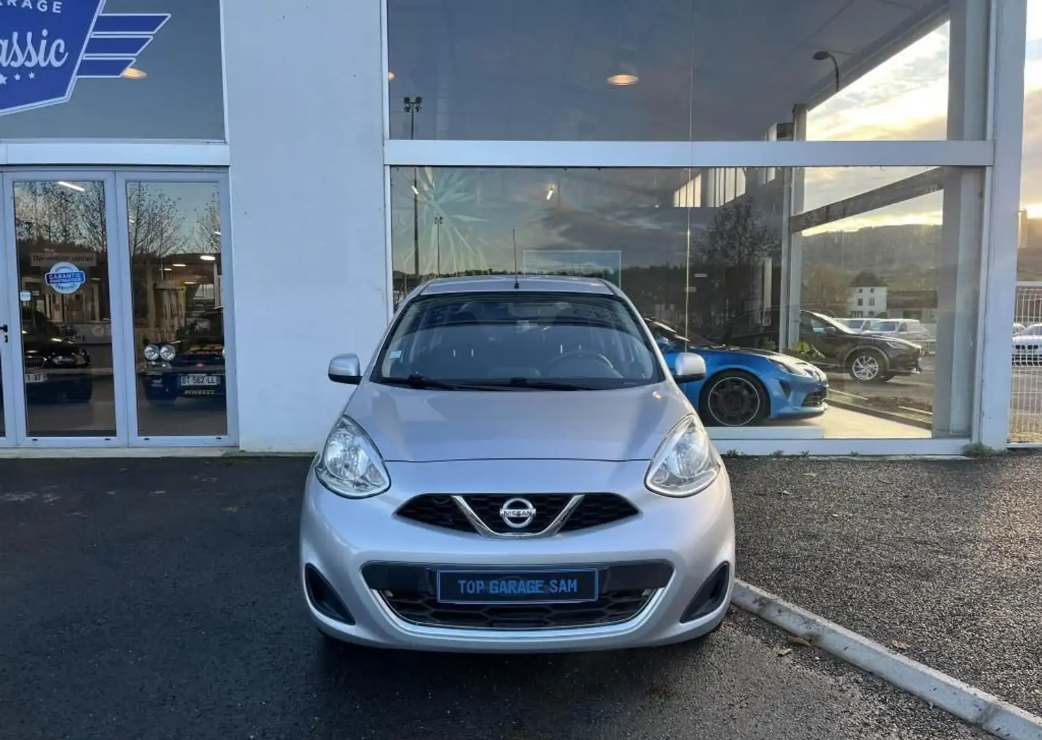 Nissan Micra 1.2 80 visia Gris - 2