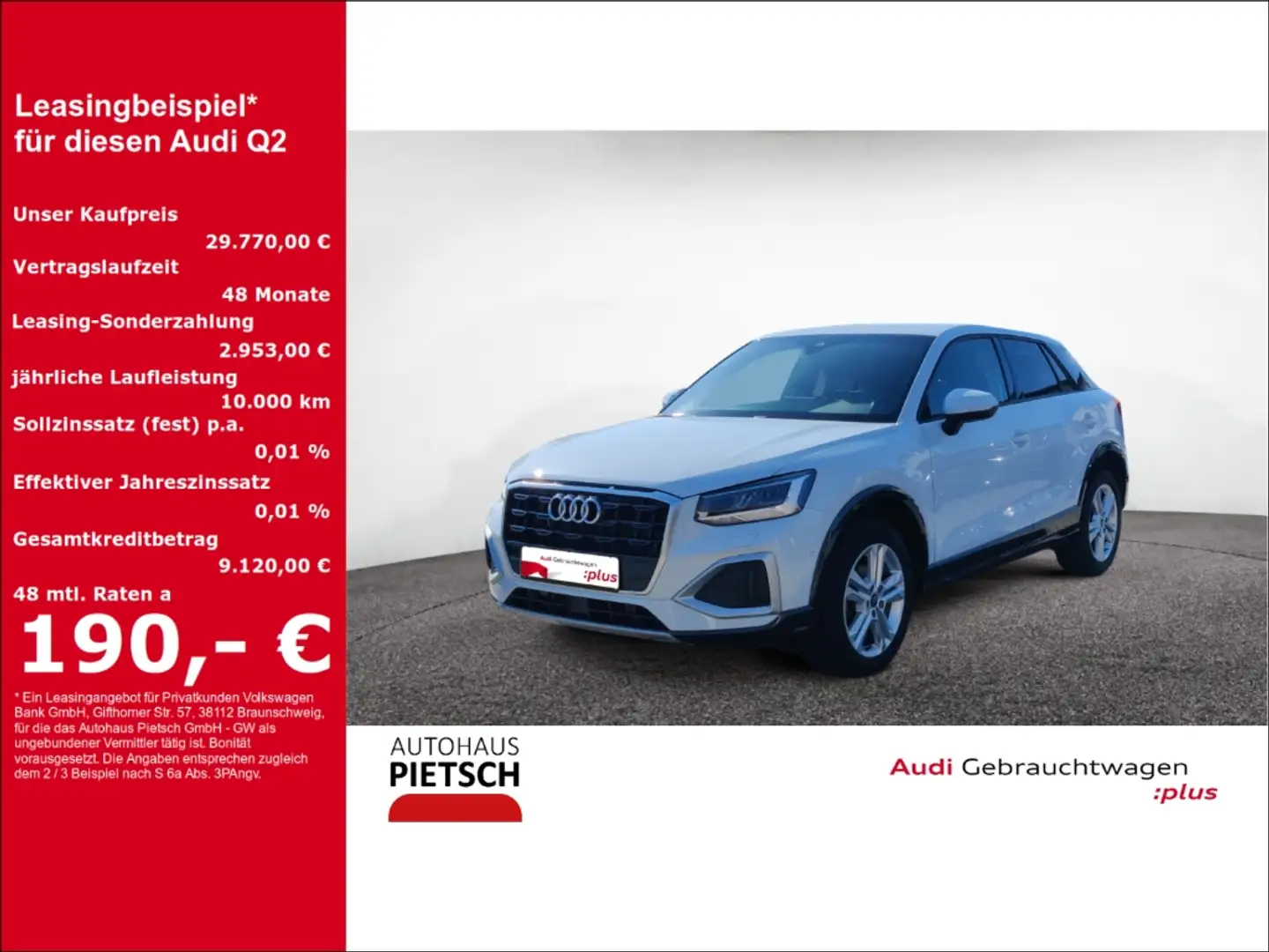 Audi Q2 35 TFSI advanced AHK Keyless Kamera Blanc - 1