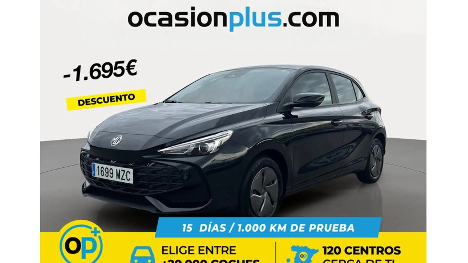 MG MG3 3 1.5 Hybrid+ Standard 143kW Noir - 1