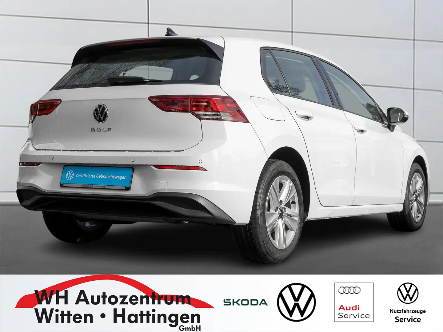 Volkswagen Golf VIII 1.5 l TSI Life NAVI LED SITZHZG PDC ACC Weiß - 2