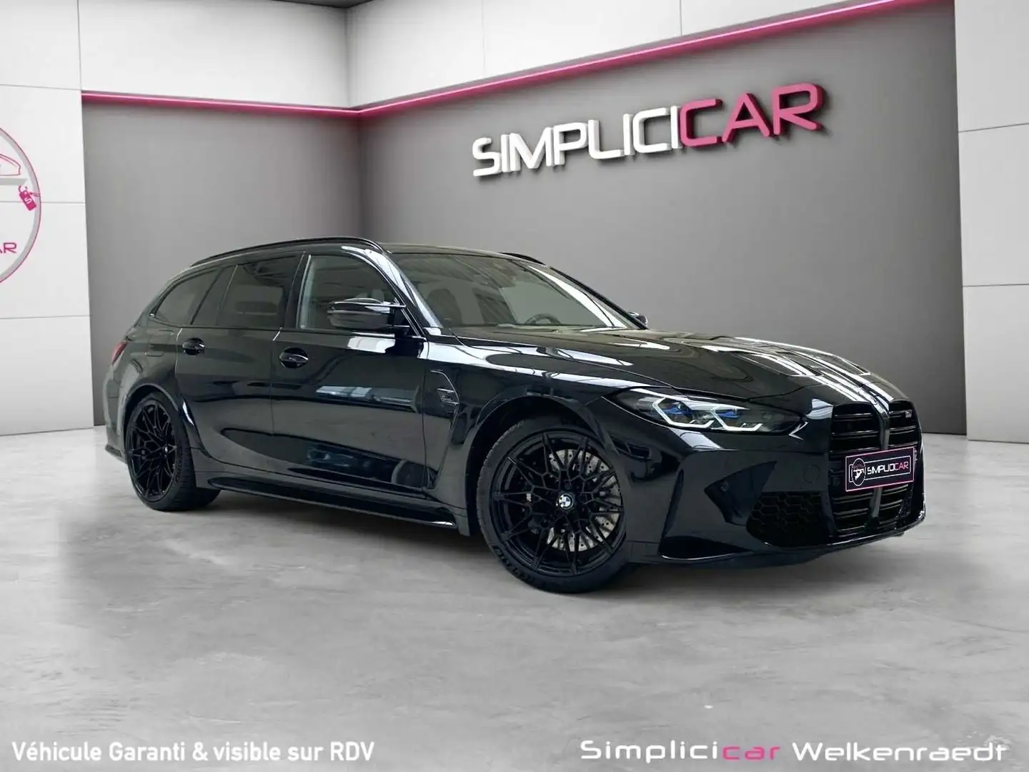 BMW M3 3.0 TOURING AS xDrive Competition M-CARPLA-TARTUFO Noir - 1
