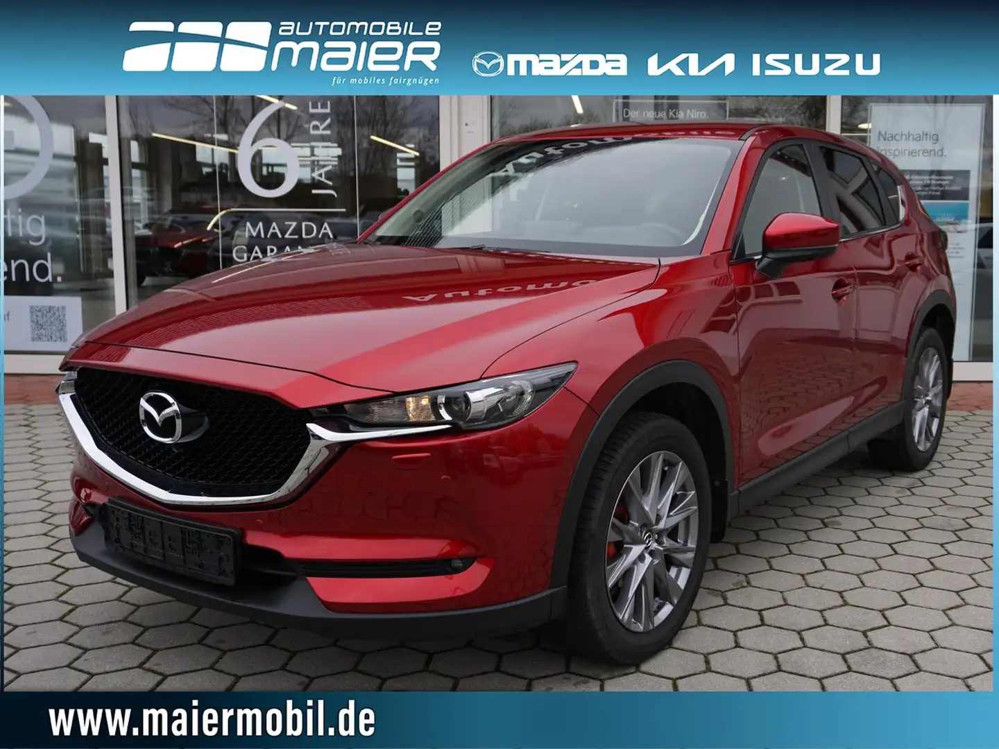 Mazda CX-5 SKYACTIV-G 194 FWD Ad'vantage *LED* NAVI* Rouge - 1