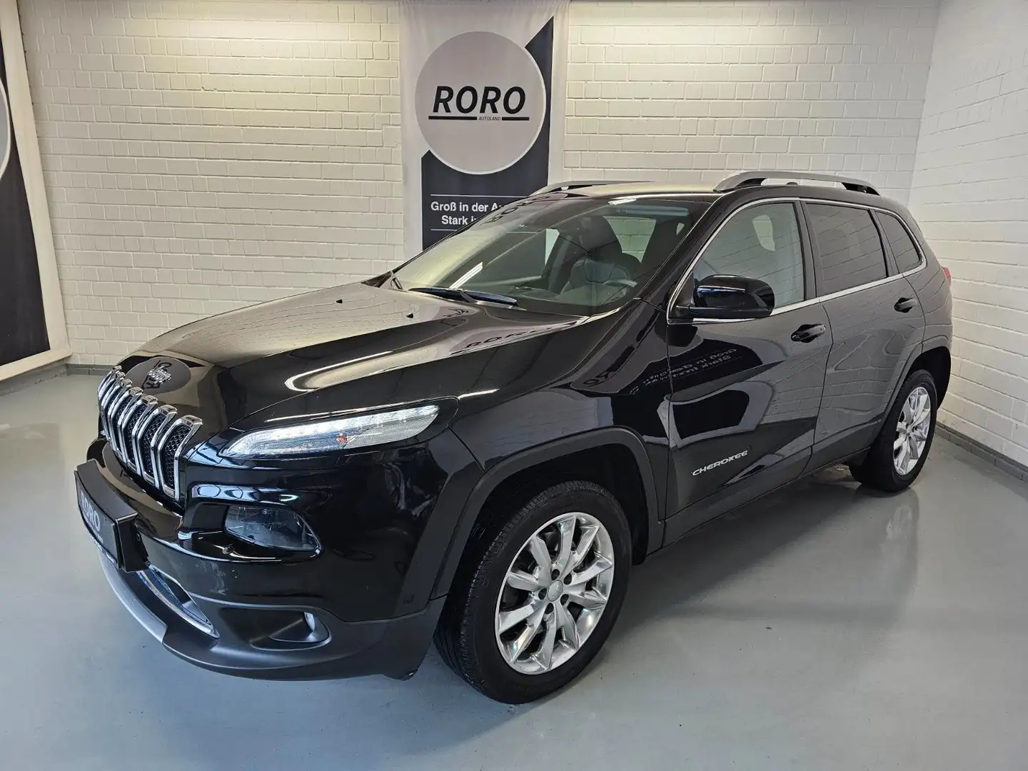 Jeep Cherokee Limited 2.2 CRD 4WD + Alpine/Xenon/ACC Negro - 2