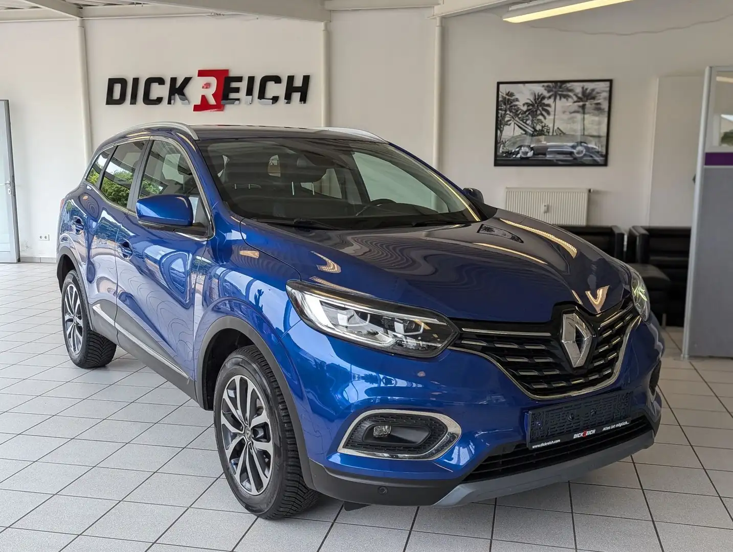 Renault Kadjar 1.5 DCI Intens Aut. Kamera Voll-LED Navi Blauw - 1