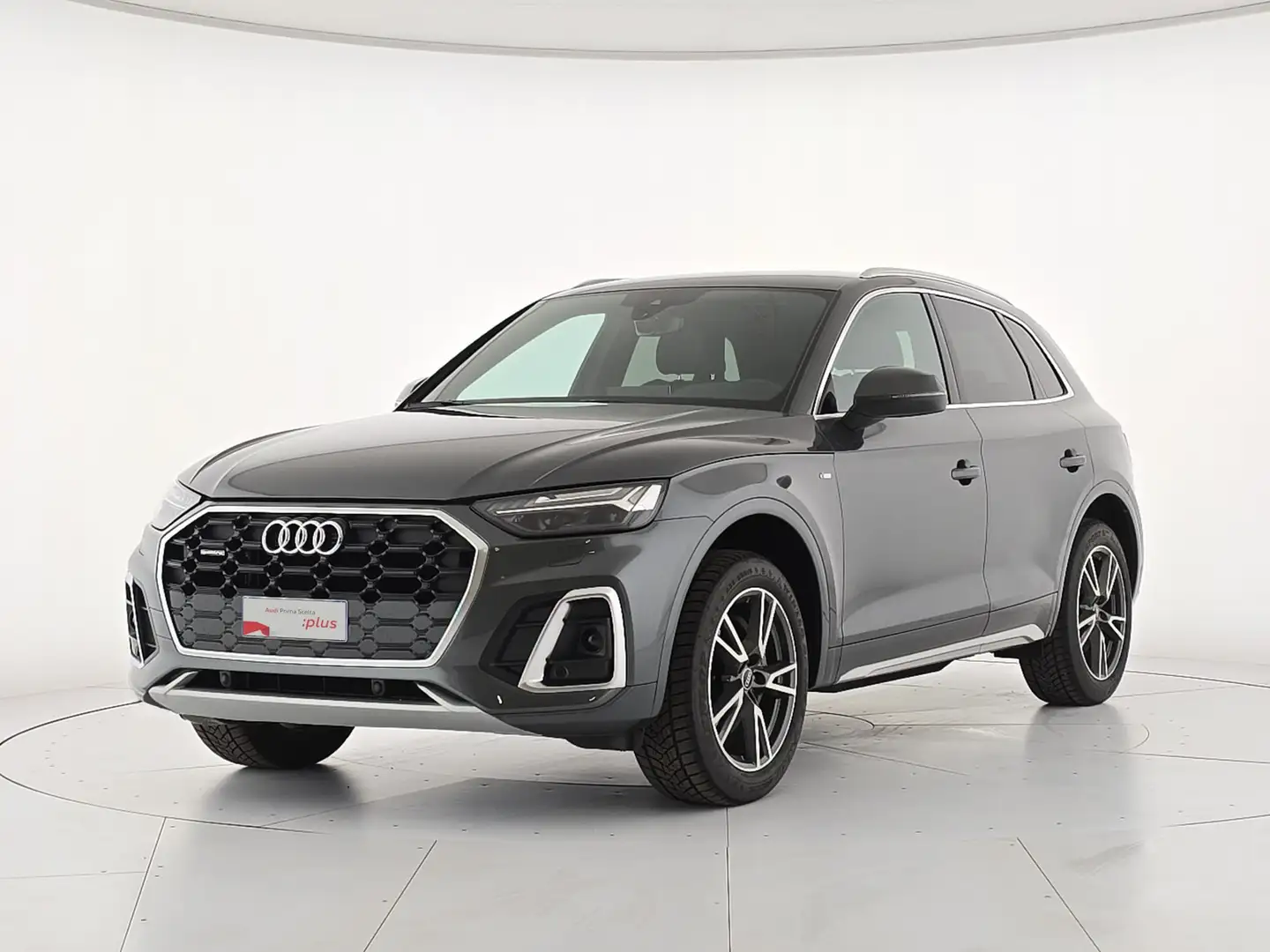 Audi Q5 40 2.0 tdi mhev 12v s line quattro s-tronic Gris - 1