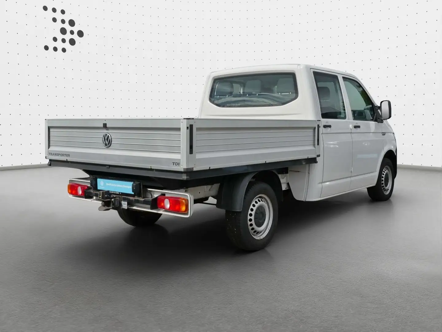 Volkswagen T6 Transporter Doka AHK*Kugelkopf/Maulkupplung Blanc - 2