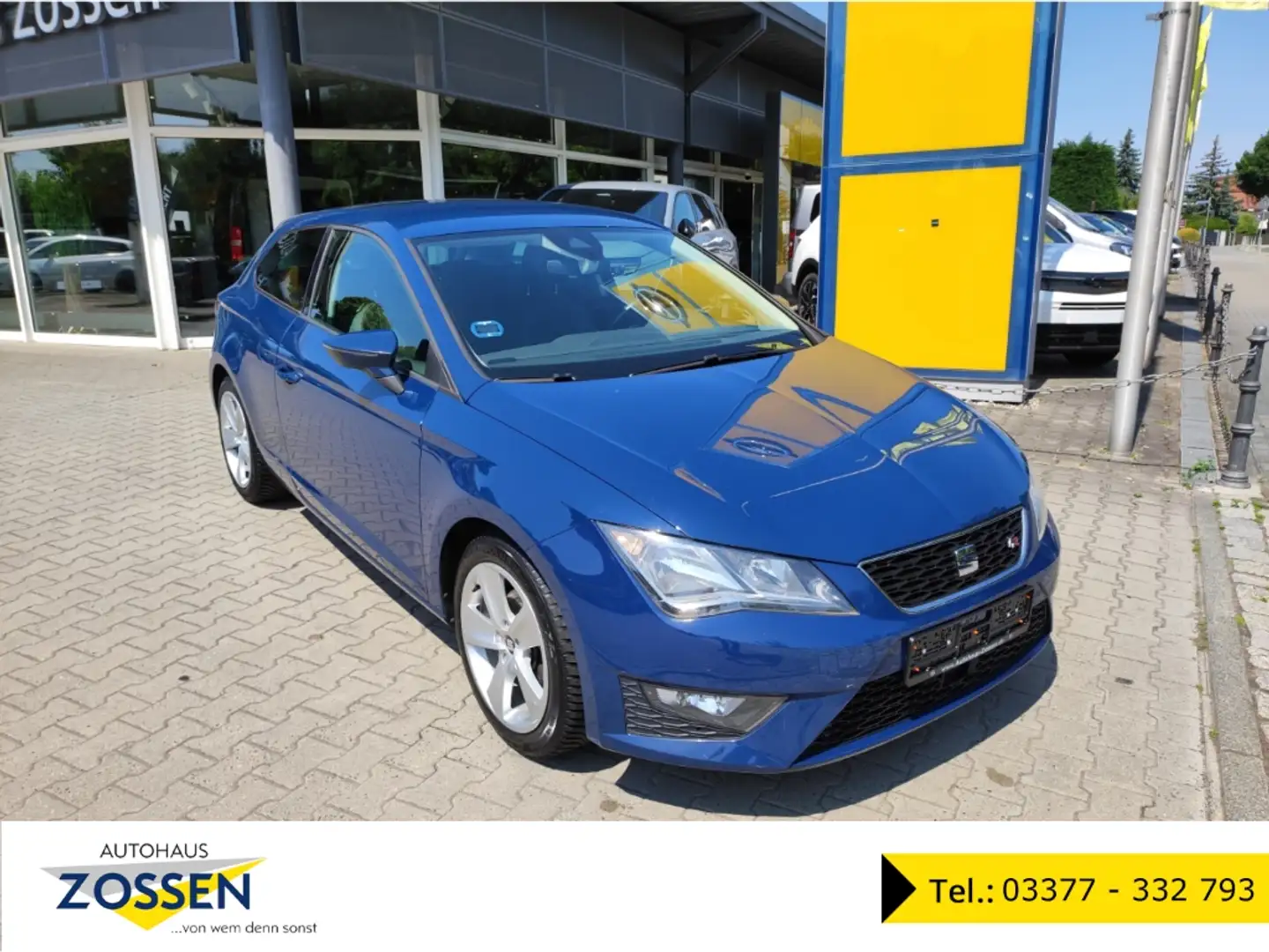 SEAT Leon SC FR 1.4 TSI  Navi+Mehrzonenklima+Kamera Blau - 1